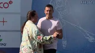 Легенды лыжного спорта на торжественной церемонии открытия Первенства России по лыжероллерам!