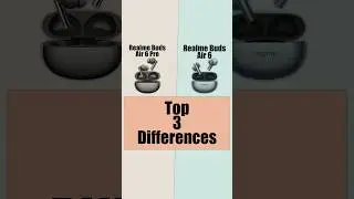 Realme Buds Air 6 Pro VS Realme Buds Air 6 | 