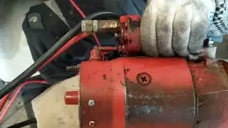 Проверка работы стартера Volvo penta/ mercruiser 5L