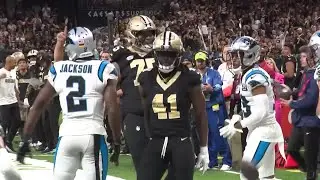 1-on-1 Interview: Sharief Ishaq talks with rookie LT Taliese Fuaga about Saints strong O-line play