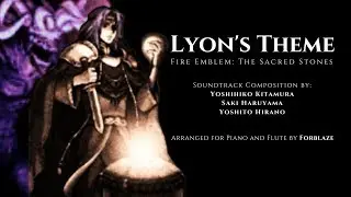 Lyon's Theme for Piano and Flute [Sheet Music + MIDI Links]