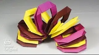 Как сделать пружинку из бумаги. Оригами пружинка своими руками