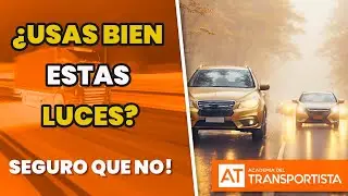 Luces de Carretera, Cruce y Niebla: Evita Peligros y Multas con Esta Guía Completa.