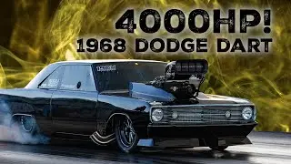 🏅Bad in Black! Blaine's 4000HP Dodge Dart | HALTECH HEROES