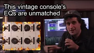The sound of the EQs on a rare vintage Sphere console