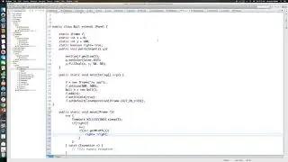 Java: GUI - Moving Graphics