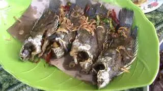 Masakan Tradisional Khas Banjar Pahuluan - Mandai, Kalangkala, Paisan Lumbu wan Iwak Wadi Papuyu