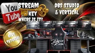 Wheres YouTube Stream Key? Fastest Tutorial: OBS Studio Vertical 