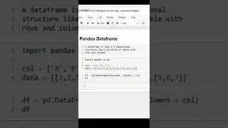 Pandas 🐼 🐍 Dataframe 
