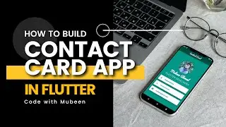 Mi Card App | Contact Card App | Flutter UI - Speed Code
