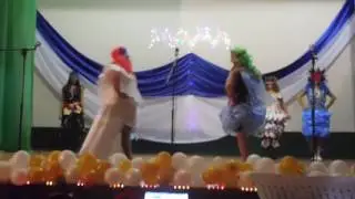 Мода из пакетов, бумаги. Сусатский ДК