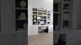 DIY Office Built-in