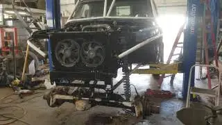 6.0 swap in the feed truck,  first start up.
