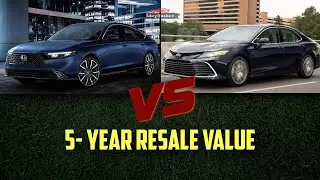 2023 Honda Accord vs 2023 Toyota Camry: 5-Year Resale Value Comparison
