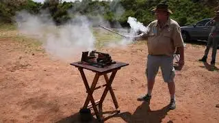 "Old Faithful" at the last firing of the year.
