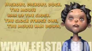 Children's Nursery Rhyme - Hickory Dickory Dock
