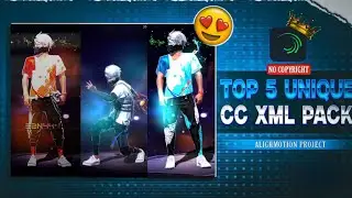 TOP 5 HD QUALITY CC XML 😜TOP 5 4K RARE CC XML🔥ALIGHT MATION COLOUR XML 🤩 TOP 5 FF NEW CC XML