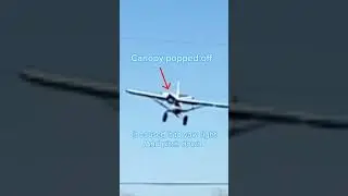 RC plane emergency landing🫣 
