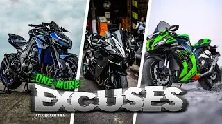 EXCUSES FT. Ninja kawasaki 🔥 || Ninja Kawasaki status || Ninja Kawasaki Capcut ||  Legend Vivek YT