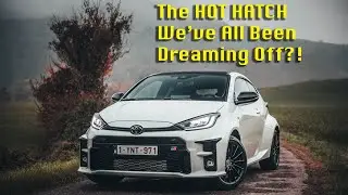 FIRST Drive with the Yaris GR! Track & Road!