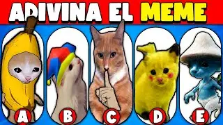 Guess the Meme by the Song 😀🎶 Cat Edition 😺 Mewing Cat 😺 Chipi Chipi Cat 😺 Banana Cat 😺 Smurf Cat 💙