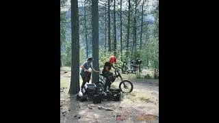 Raptor Z overslung with Movi Pro in BTS of Hyundai Canada