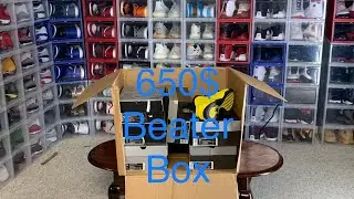 650$ Sole Supremacy Mystery Sneaker Beater Box Opening