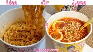 LISA OR LENA FOOD!  YAAY