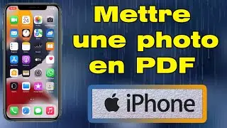 Comment mettre une photo en PDF sur iPhone (transformer une photo en PDF)