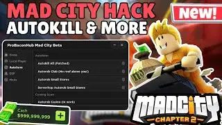 NEW! Roblox Mad City OP Script (2023) (AUTOFARM, GUN MODS, AIMBOT, MORE)