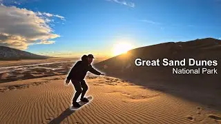 A Trip to The Great Sand Dunes - Sand Boarding and Hiking