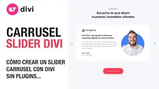 Cómo crear un increíble carrusel de testimonios en divi con flickity.js sin plugins