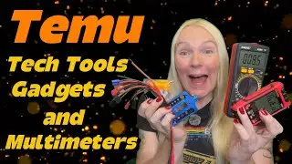 Cheap Temu Tech Tools Gadgets & Even More Talking Multimeters!