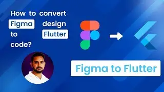 Figma to Flutter || How to convert Figma design to Flutter development code? || Tamil