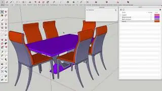 SketchUp files brought into to Revit for rendering