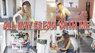 EXTREME CLEANING MOTIVATION! CLEAN WITH ME ALL DAY