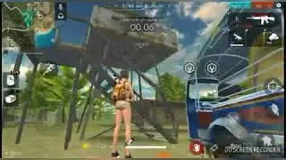 Free Fire Car blow up troll on kid battle royale