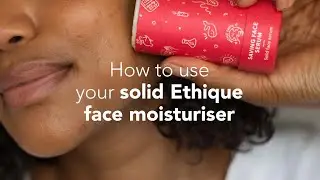 How to use solid face moisturiser