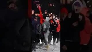 He Caught It With ONE HAND In The SNOW!