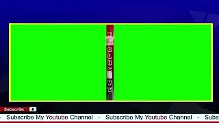 Exclusive News Green Background | Animation Green Background | Graphics King Master