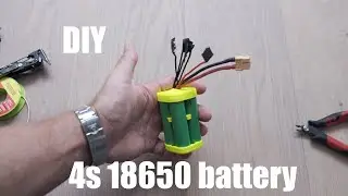 DIY 4s 18650 battery for FPV