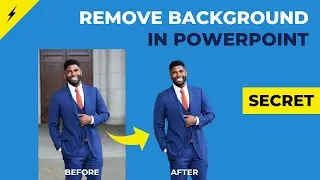 How to remove background in PowerPoint? [Photoshop in PowerPoint]