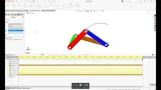 Four Bar Linkage Trace Path Demo SolidWorks 2022