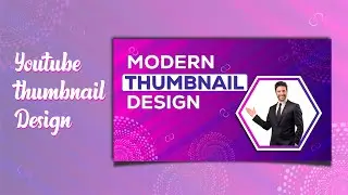 How to Make a youtube thumbnail Design  in Adobe Illustrator Tutorial