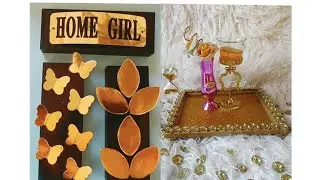 Don't throw trash make treasure from it! DIY projects/DIY wall decor / DIY glam tray