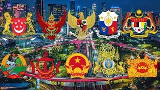 lambang bandera dan bandera negara di asia tenggara
