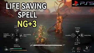 Black Myth Wukong | How to use Life Saving Spell Great Sage Boss Fight. NG+3