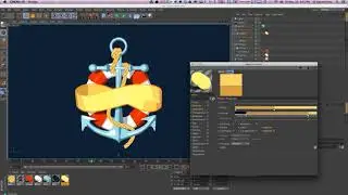 Using the Cel Shader to Apply an Illustrative 2D Style to 3D Objects in Cinema 4D