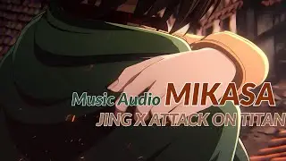 Jin x Mikasa Attack on titan Music audio 🎶
