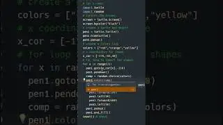 Mystical Rectangular Shapes(Python - Coded On Replit) Tutorial 1